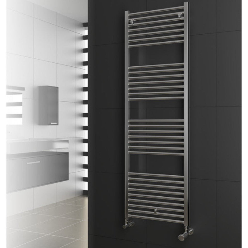 Cordivari Towel Warmer Radiator Model LISA 22 in Chromed Steel - Available in Various Sizes