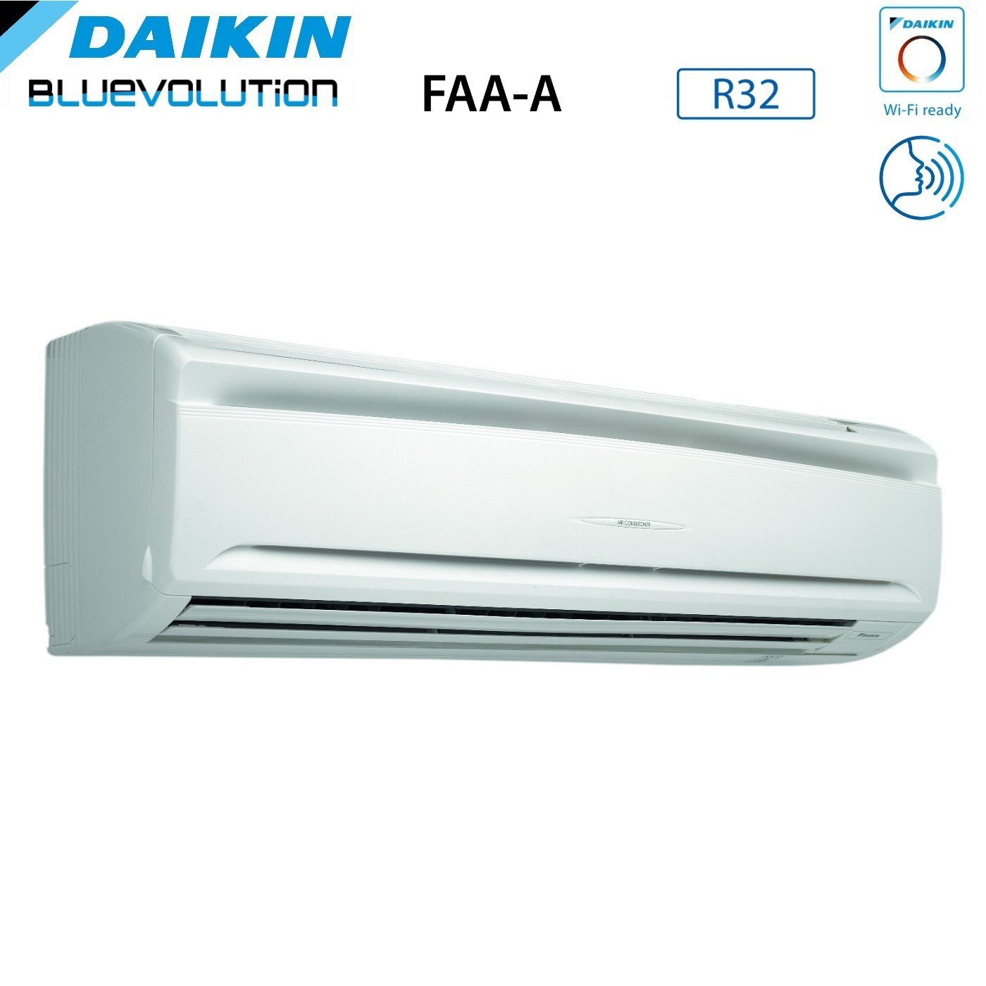 Daikin Bluevolution Air Conditioner SkyAir Active-Series Inverter FAA-A series 36000 Btu FAA100A + RZASG100MY1 Three-phase R-32 Wi-Fi Optional class A+/A