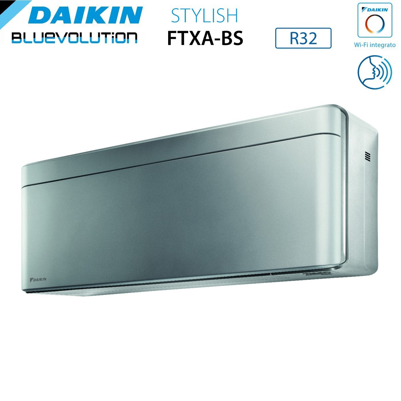 Daikin FTXA35BS Stylish binnenunit 12000 Btu (Zilver)