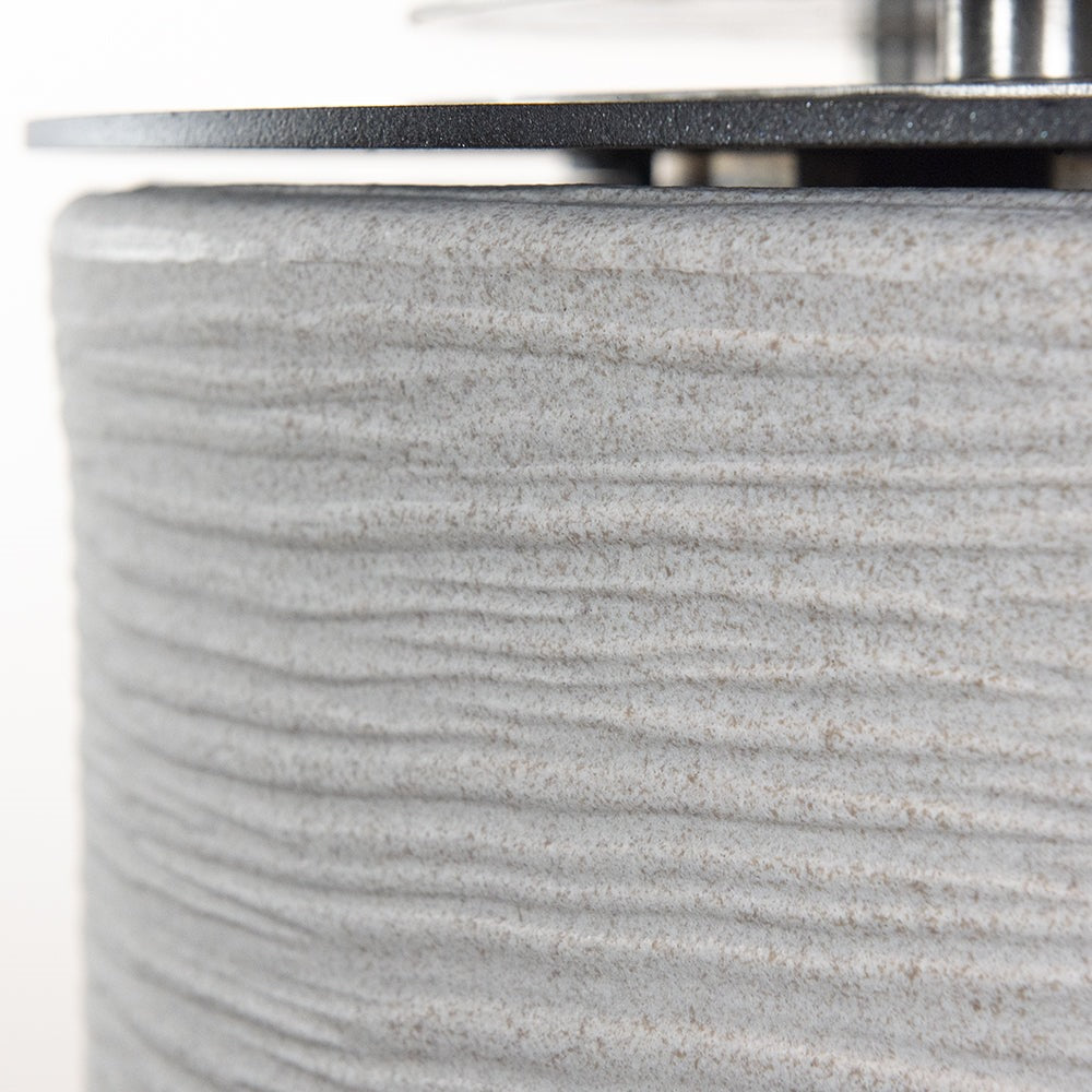 Divina Fire RAFFAELLO bio-ethanol haard Ø 35 x 55 cm - Corda Beige