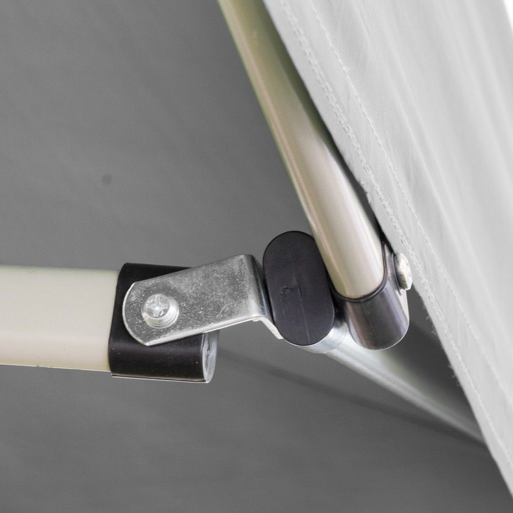 Gazebo richiudibile pieghevole 3 X 6 white ricoperto in PVC impermeabile
