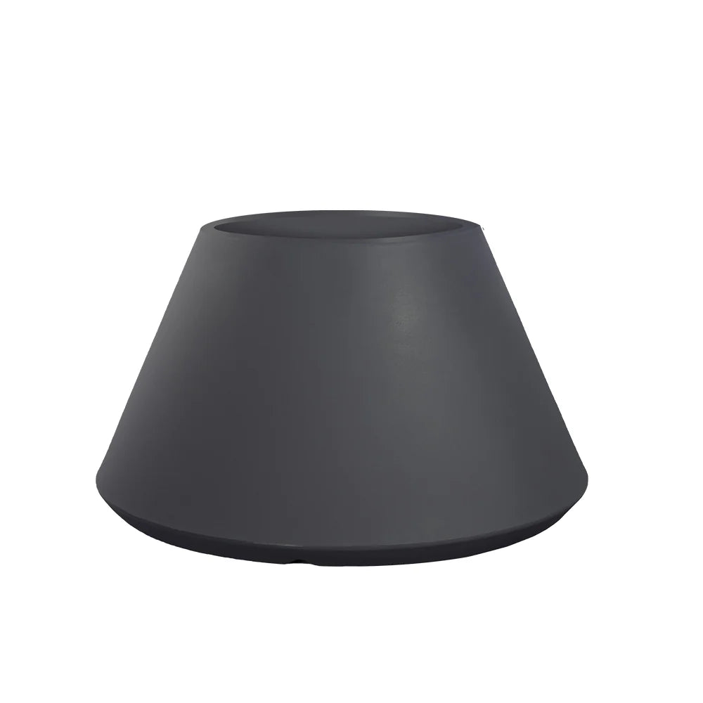Divina Garden Stromboli bloempot conisch Ø60 x H35 cm antraciet
