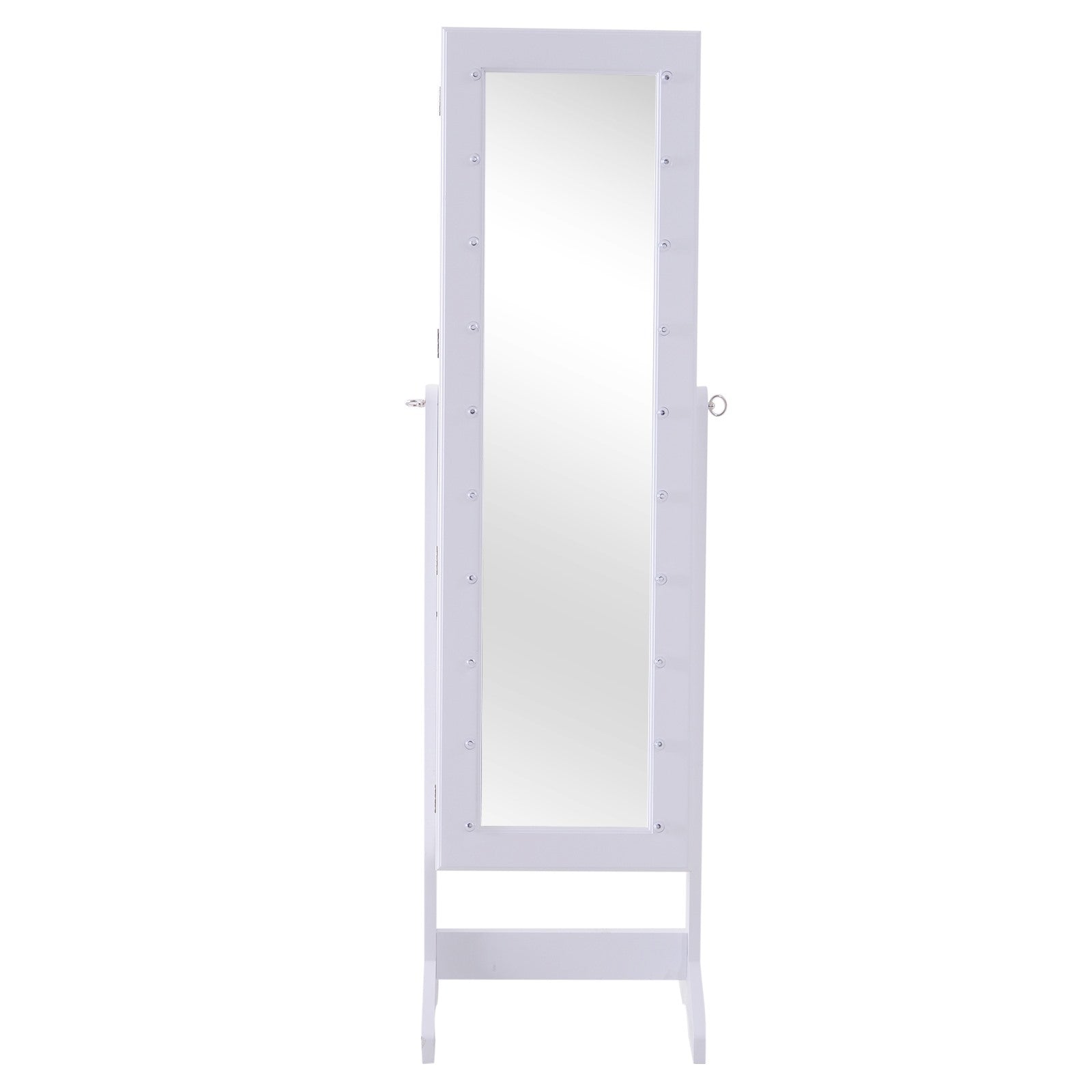 EasyComfort sieradenkast met spiegel en 20 LED, 40x37x146 cm