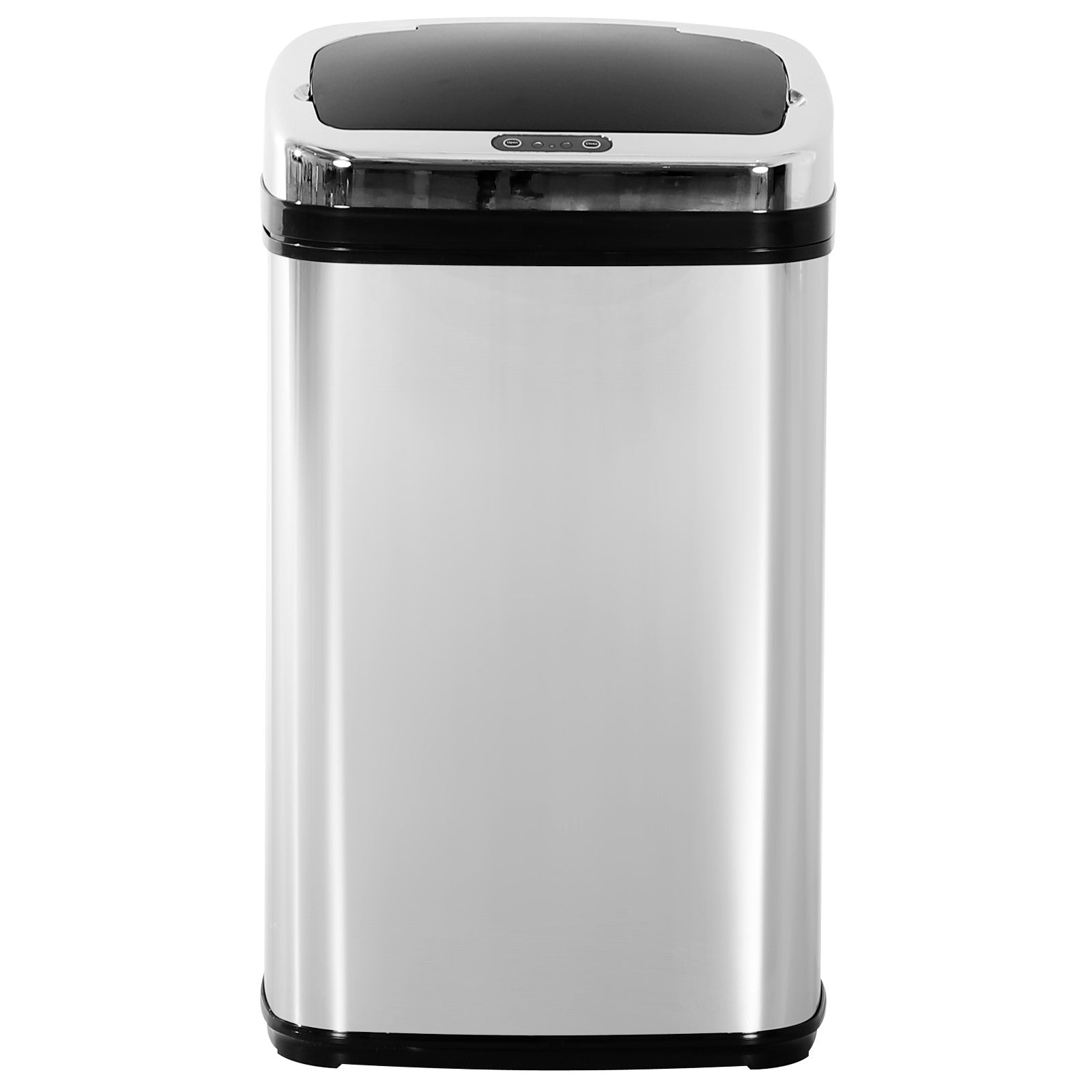Easycomfort Elegante Bidone pattumiera In acciaio inox with sensore elettronico di apertura 30L