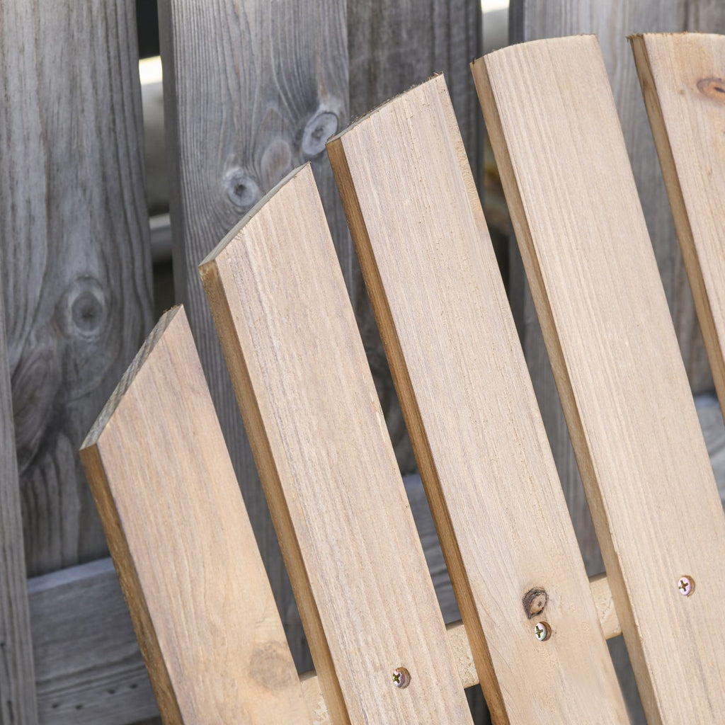 EASYCOMFORT Adirondack Schommelstoel teakkleur