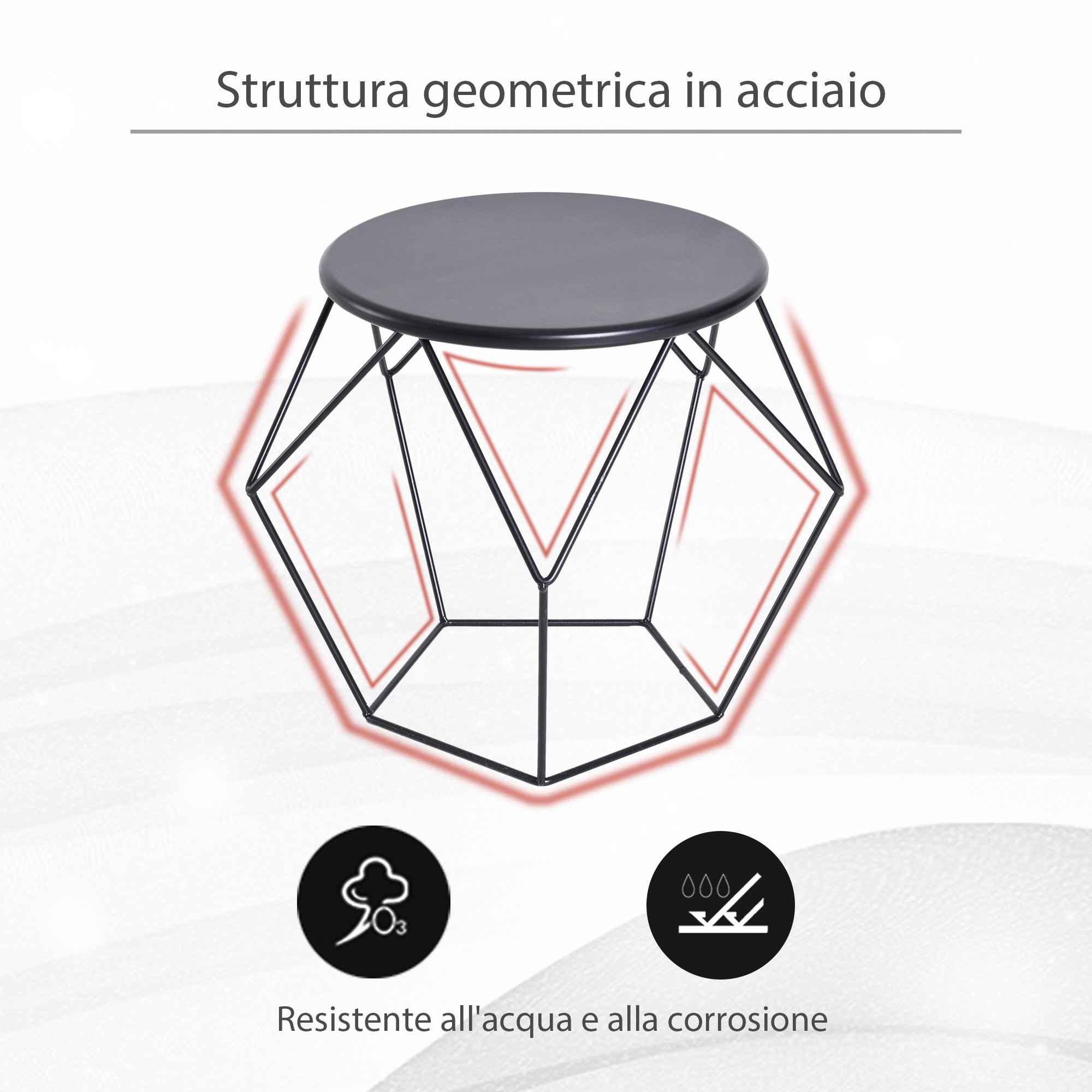 EasyComfort Salontafel 54x54x44 cm