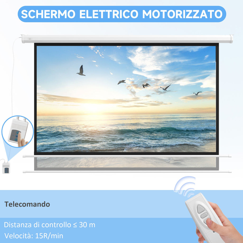 EasyComfort 120" projectiescherm 16:9 gemotoriseerd