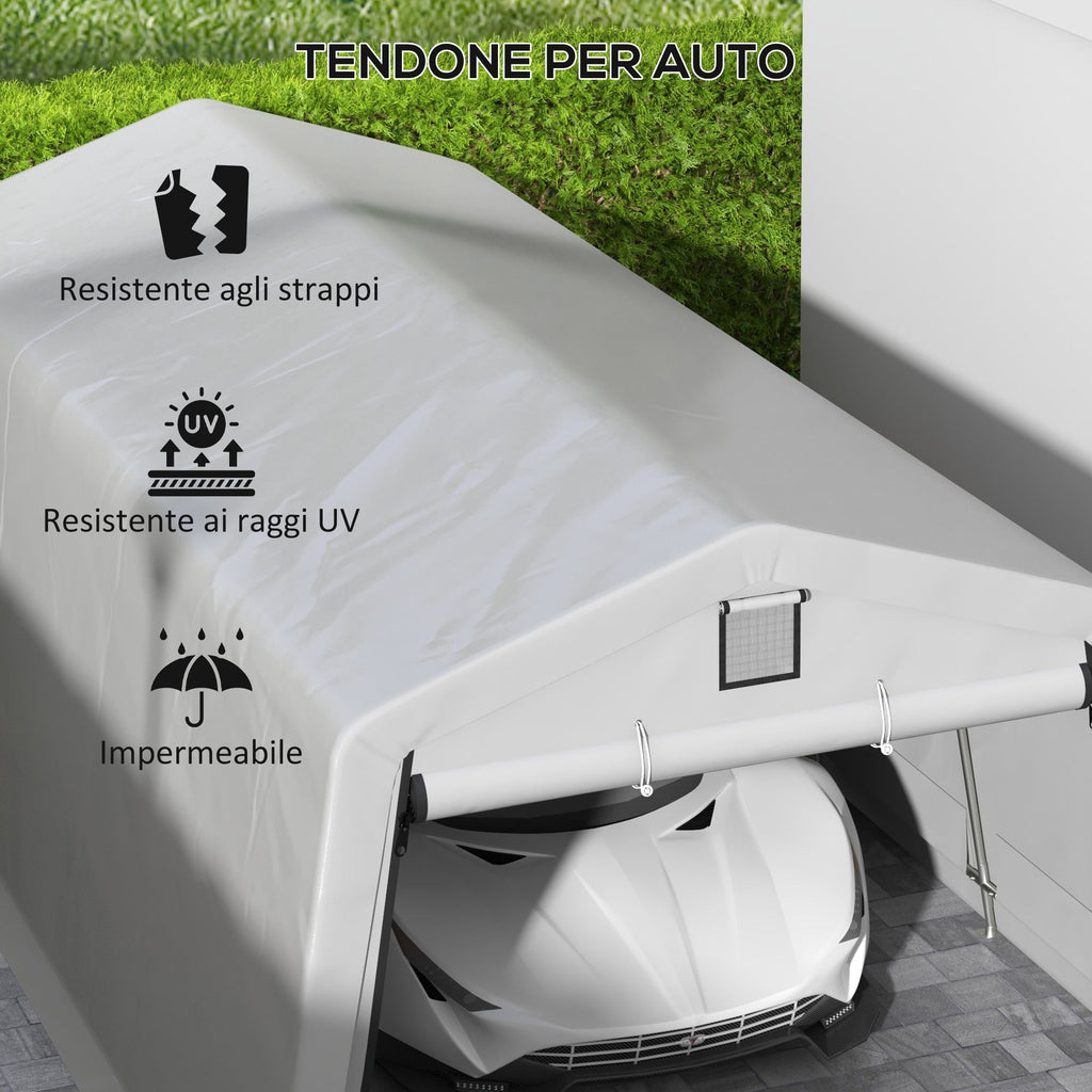 EasyComfort Tendone per Auto e Feste partytent 618x265/330x240 cm