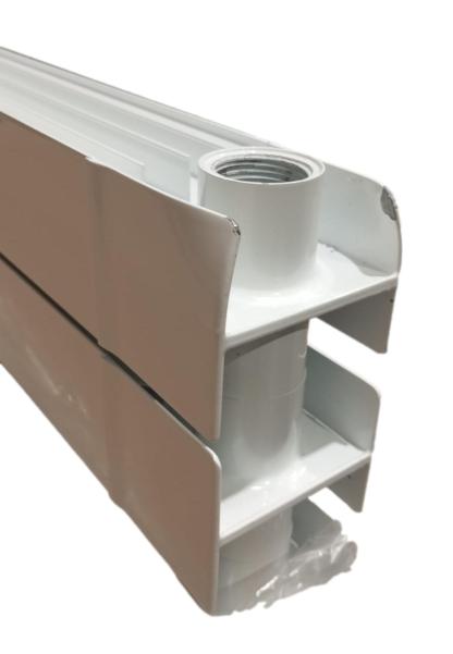AREA OCCASIONE 3202 Radiatore in Alluminio Fondital Garda Dual 80 da 3 a 6 Elementi con Interasse 1800 mm - 5 Elementi