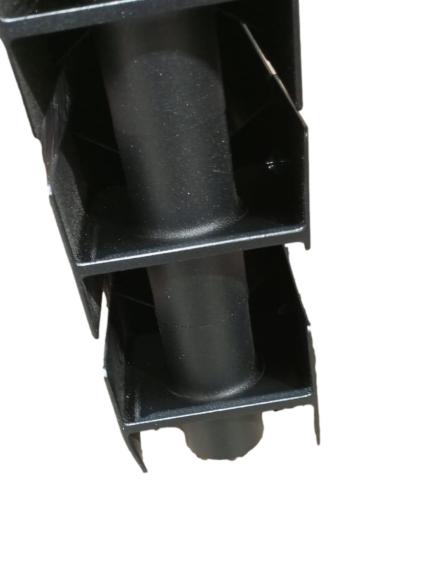 AREA OCCASIONI 3075 Radiatore in Alluminio Fondital Garda S90 da 3 a 6 Elementi con Interasse 2000 mm Black Coffee - 5 elementi