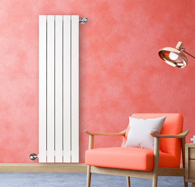 Fondital Garda S90 aluminium radiator, 3–6 elementen, h.o.h. 1400 mm