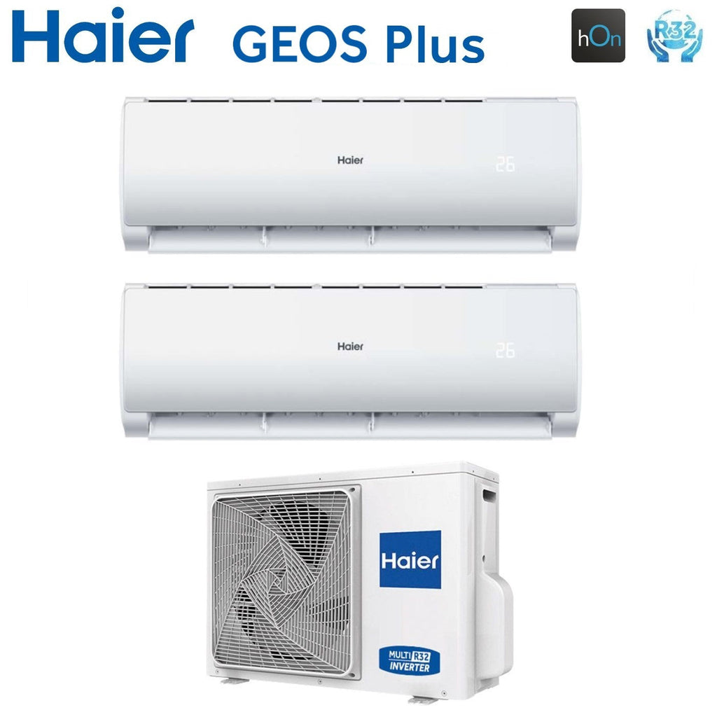 Haier Revive dual-split airconditioner 9+9 met 2U50MEFFRA (R-32, Wi‑Fi)