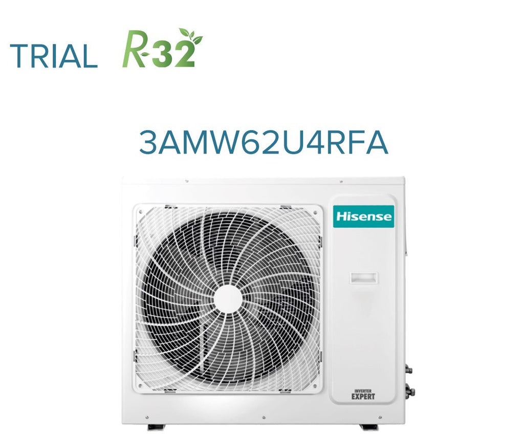 Hisense 3AMW62U4RJC Tri-split airconditioner 9+9+12 BTU R-32