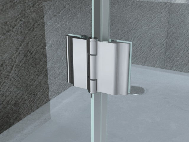 Idrom Douchedeur enkele draaideur 195 cm (80–140 cm)