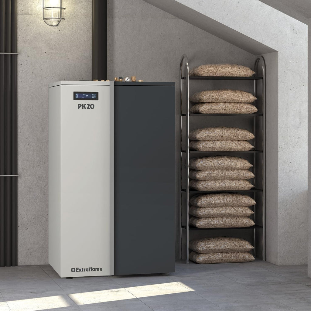 Caldaia a Pellet La Nordica Extraflame PK15 da 15 kW Wi-Fi Integrato