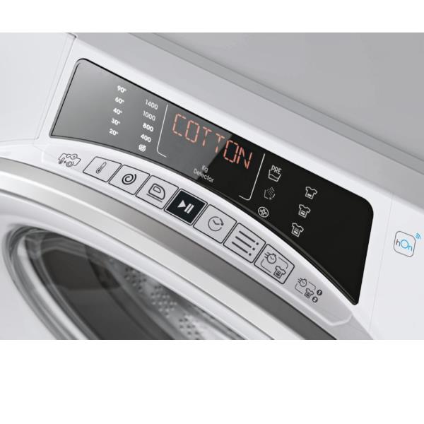 Lavatrice a Carica Frontale Candy RapidÓ RO14126DWMST-S 12 Kg Classe A (A85xL60xP67) 1400 Giri Wi-Fi+BLE Funzione vapore