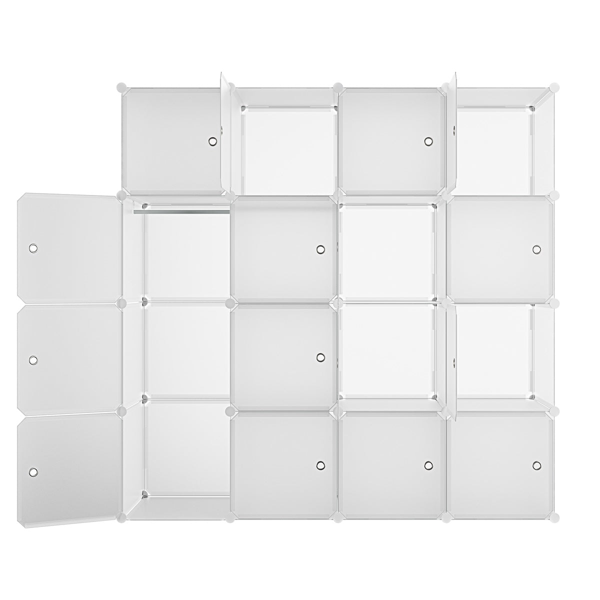 Armadio 16 Moduli in Plastica Colore white EAN 8024299800808