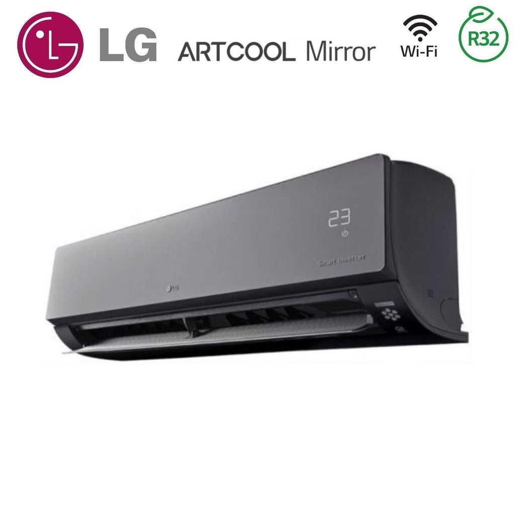 Air conditioner tri-split LG Inverter series ARTCOOL UV NANO MIRROR 9+9+12 with MU3R21 R-32 built-in Wi-Fi 9000+9000+12000