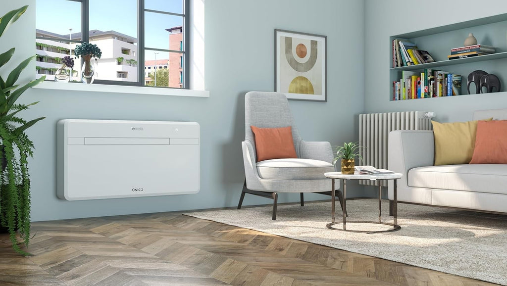 Air conditioner Senza Unità Esterna Olimpia Splendid Unico Next 12 HP EVAN 9000 Btu R-32 built-in Wi-Fi