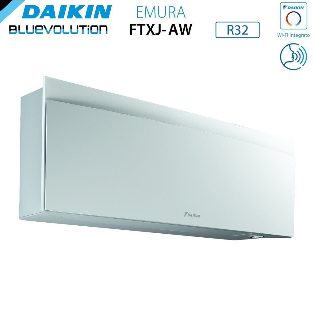 Daikin FTXJ20AW Emura III binnenunit 7000 BTU R32 met geïntegreerde Wi‑Fi, mat wit