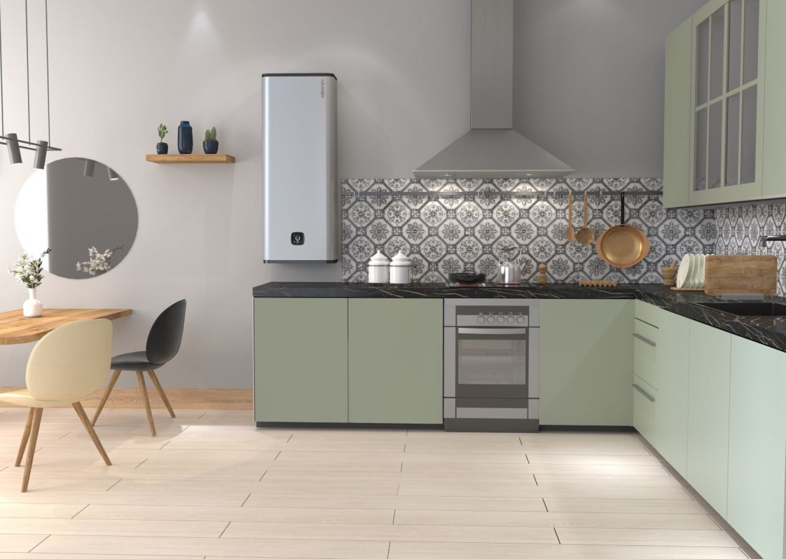 Atlantic Vertigo Steatite Wi‑Fi 50 elektrische boiler 40 L