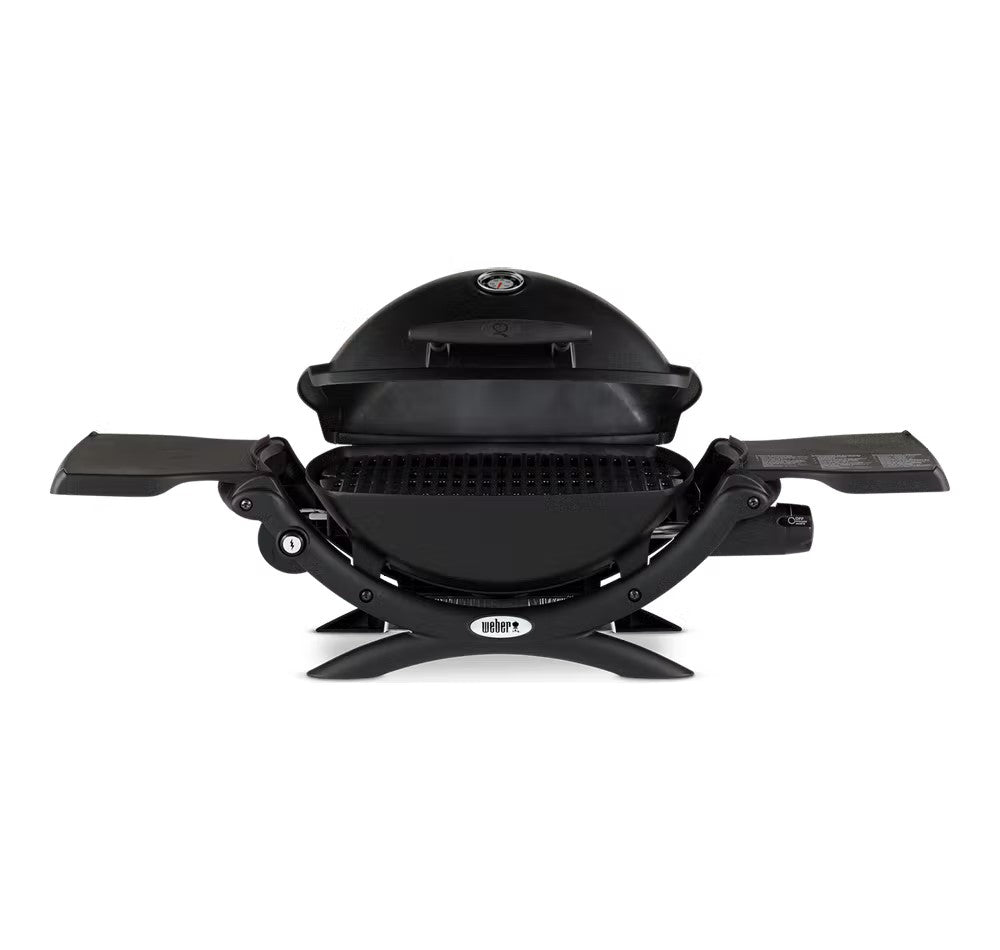 Weber Q 1200 gasbarbecue 2.48 kW zwart
