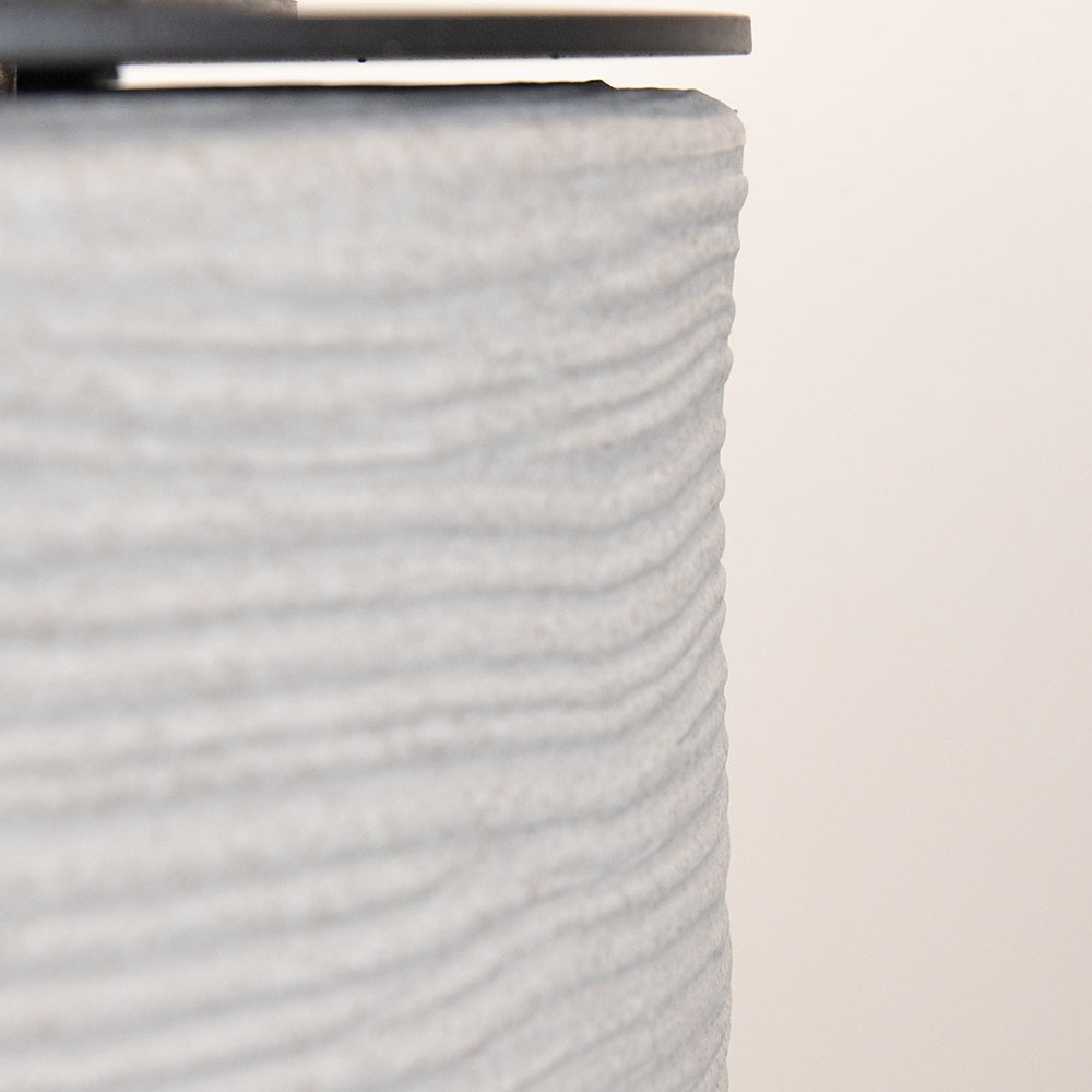 Divina Fire RAFFAELLO bio-ethanol haard Ø 35 x 55 cm - Corda Beige