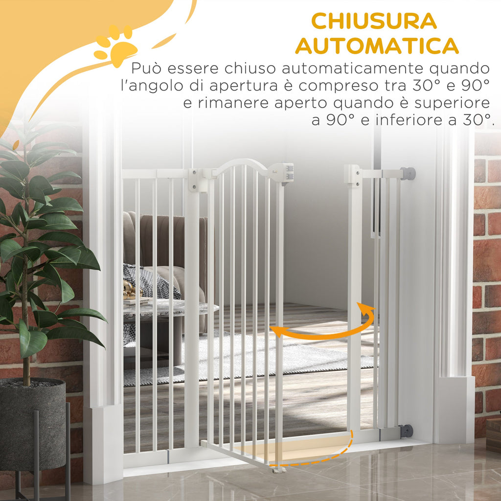 EasyComfort Cancelletto per Cani Estensibile hondenhekje 74-100x78 cm