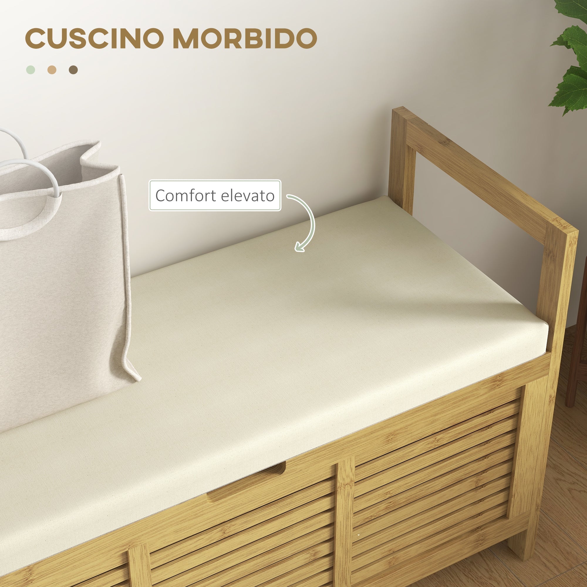 EasyComfort Panca Scarpiera schoenenbank 100x40x60 cm