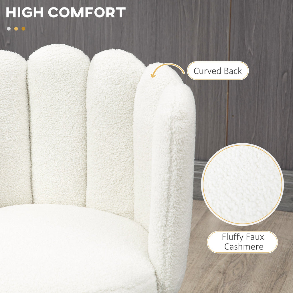 EasyComfort Set 2 Sgabelli Alti imbottiti with Poggiapiedi Regolabile Moderno da Cucina Pz in Poliestere, Acciaio e Gommapiuma, white crema