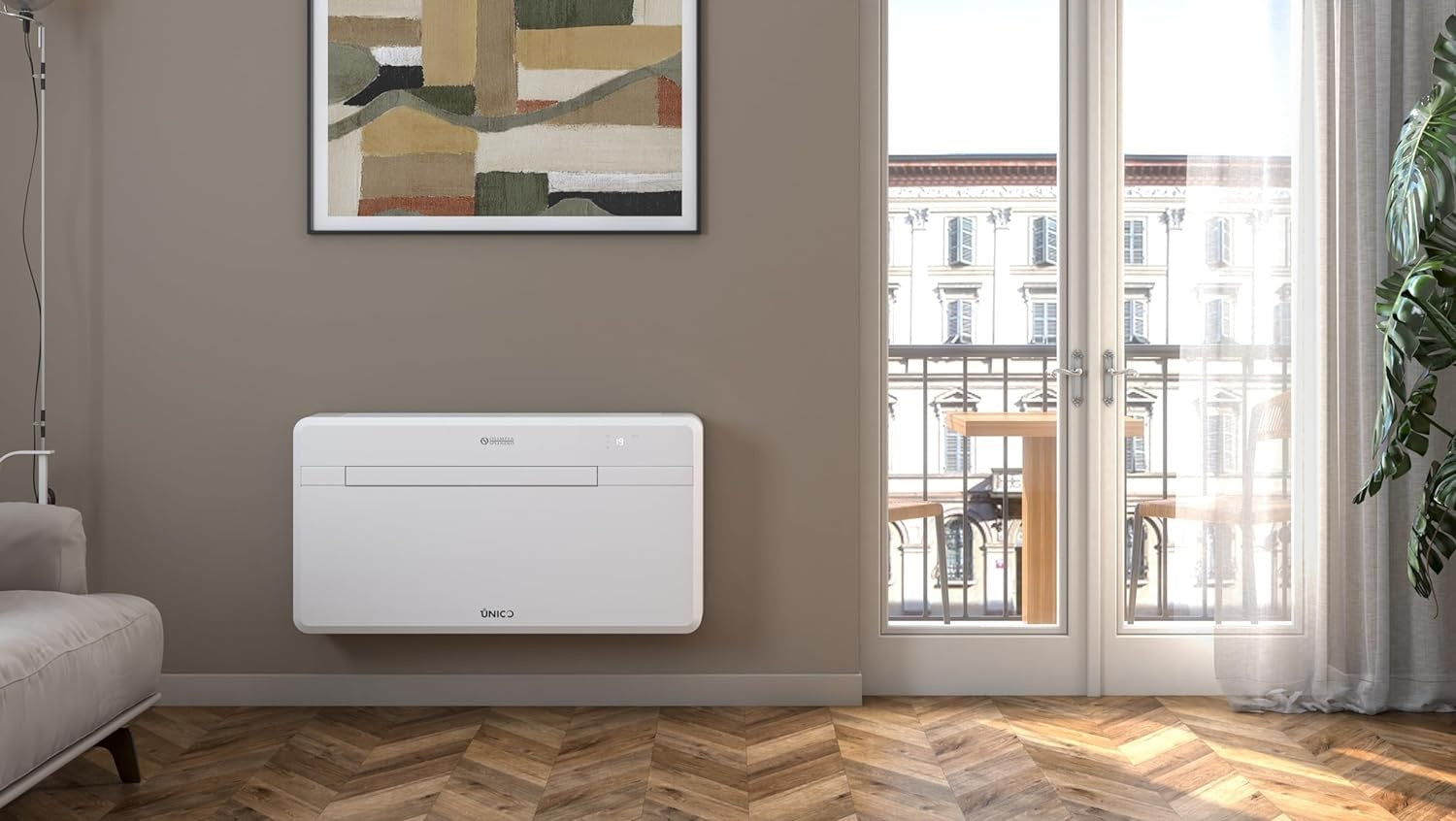 Air conditioner Senza Unità Esterna Olimpia Splendid Unico Next 12 HP EVAN 9000 Btu R-32 built-in Wi-Fi