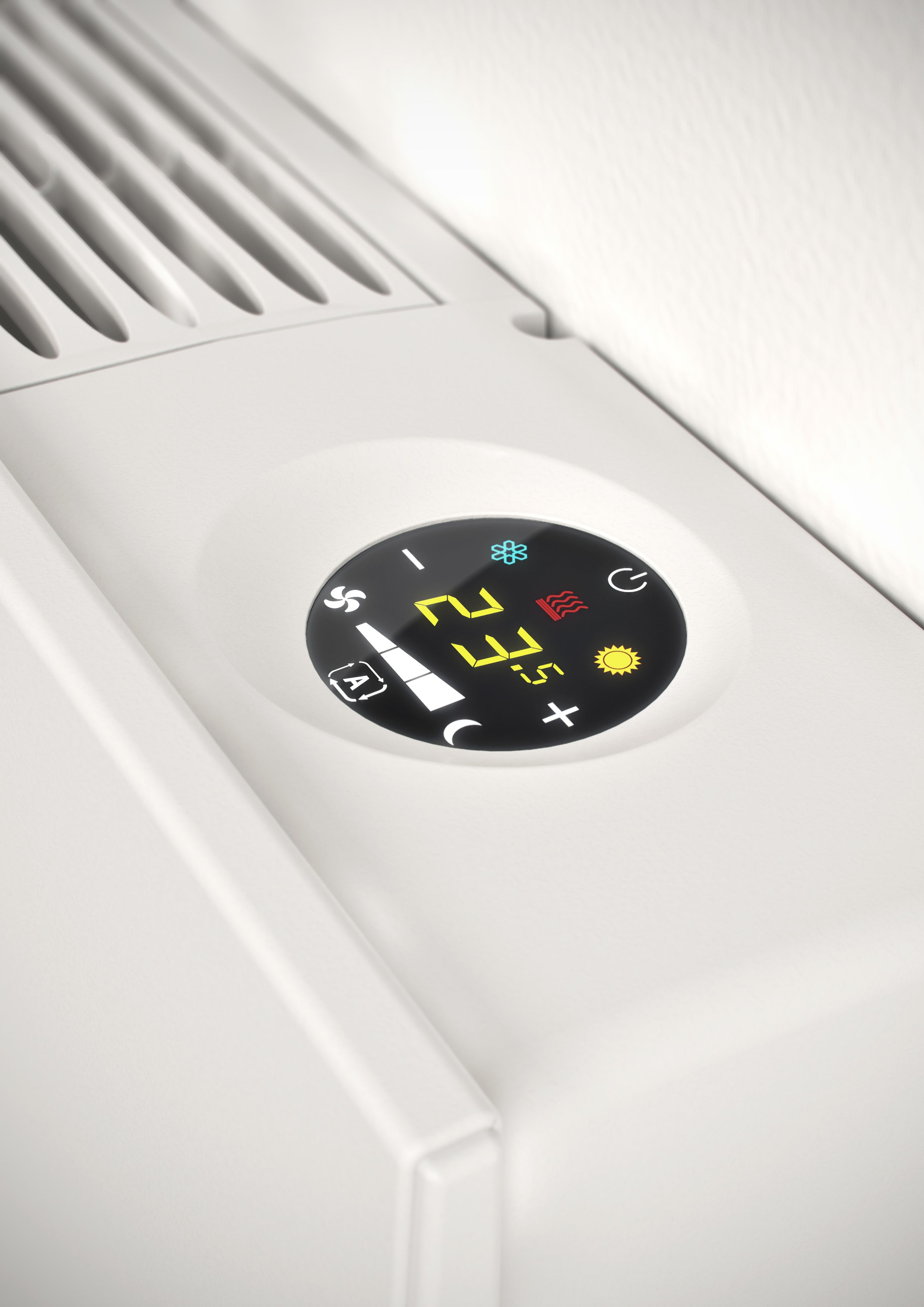 Sabiana CFF-ECM-MV-CB-T 40 ventilconvector wandmodel met Wi‑Fi/BT
