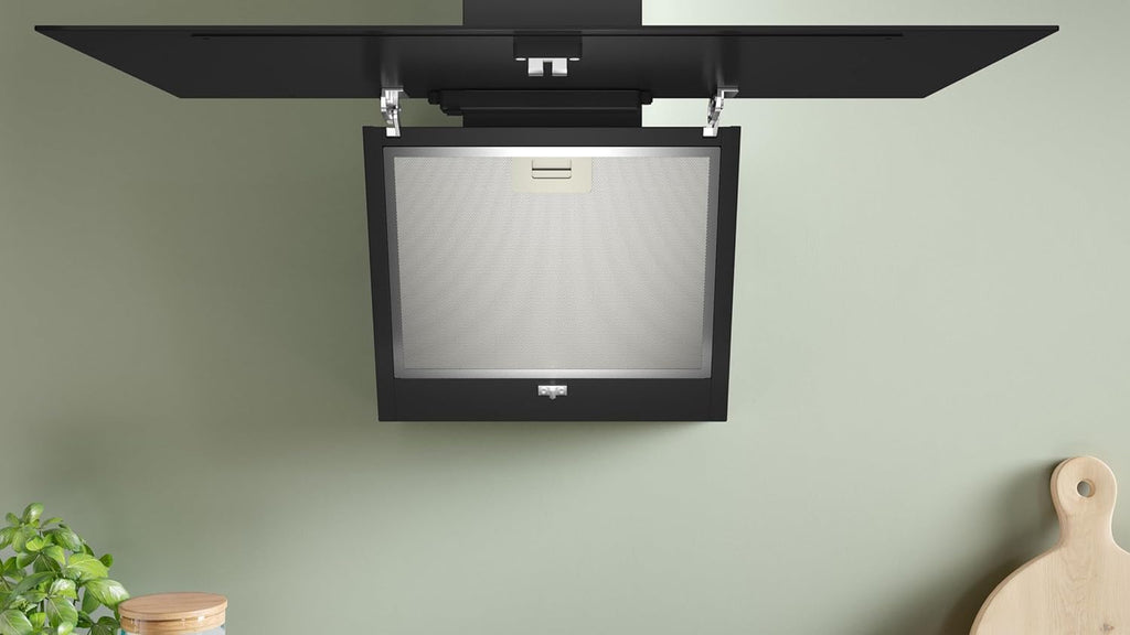 Bosch DWK85DK60 wandafzuigkap 80 cm zwart glas