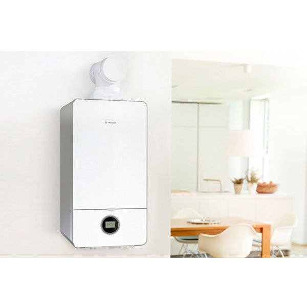 Caldaia a Condensazione Junkers Bosch Condens 7000i W 24 kW Metano/Gpl con Kit Scarico Fumi