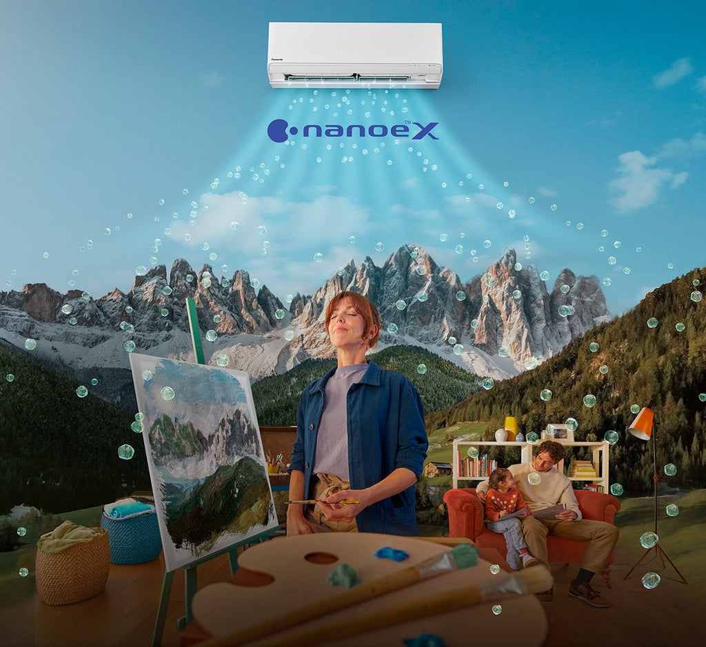 Panasonic TZ 9+12 dual-split airconditioner met CU-2Z41TBE (R32, Wi‑Fi optioneel)
