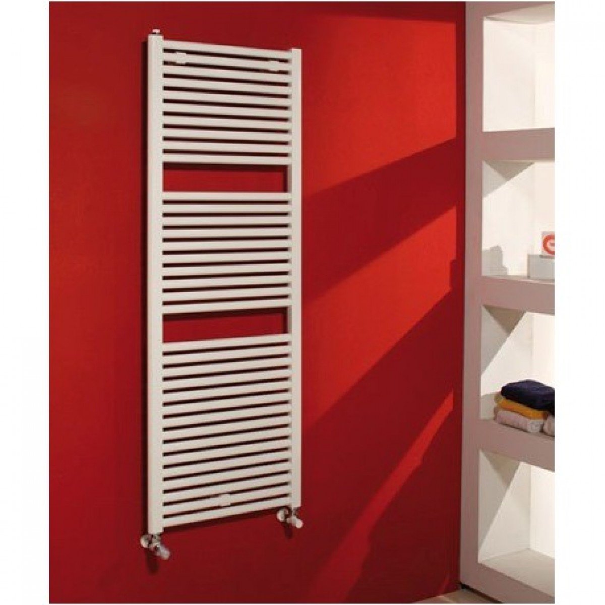Cordivari Towel Warmer Radiator CLAUDIA Model in White Painted Steel - Available in Various Sizes