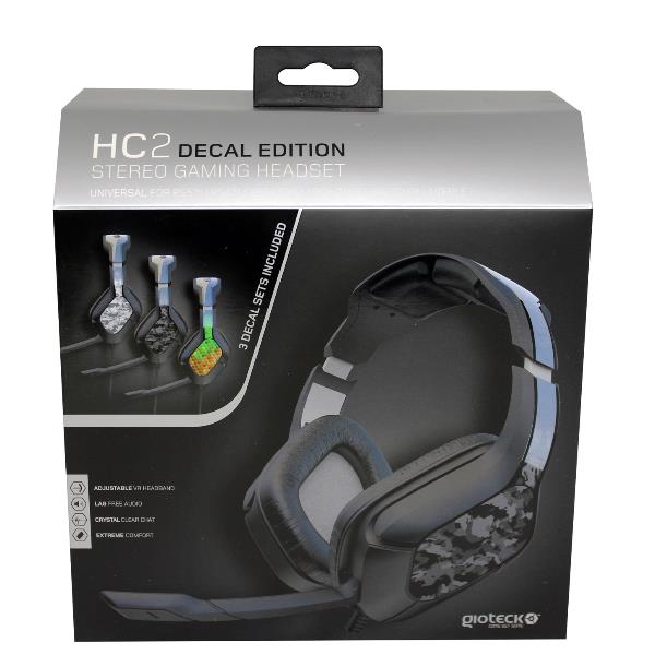 Gioteck HC2 USB headset met microfoon - camouflage