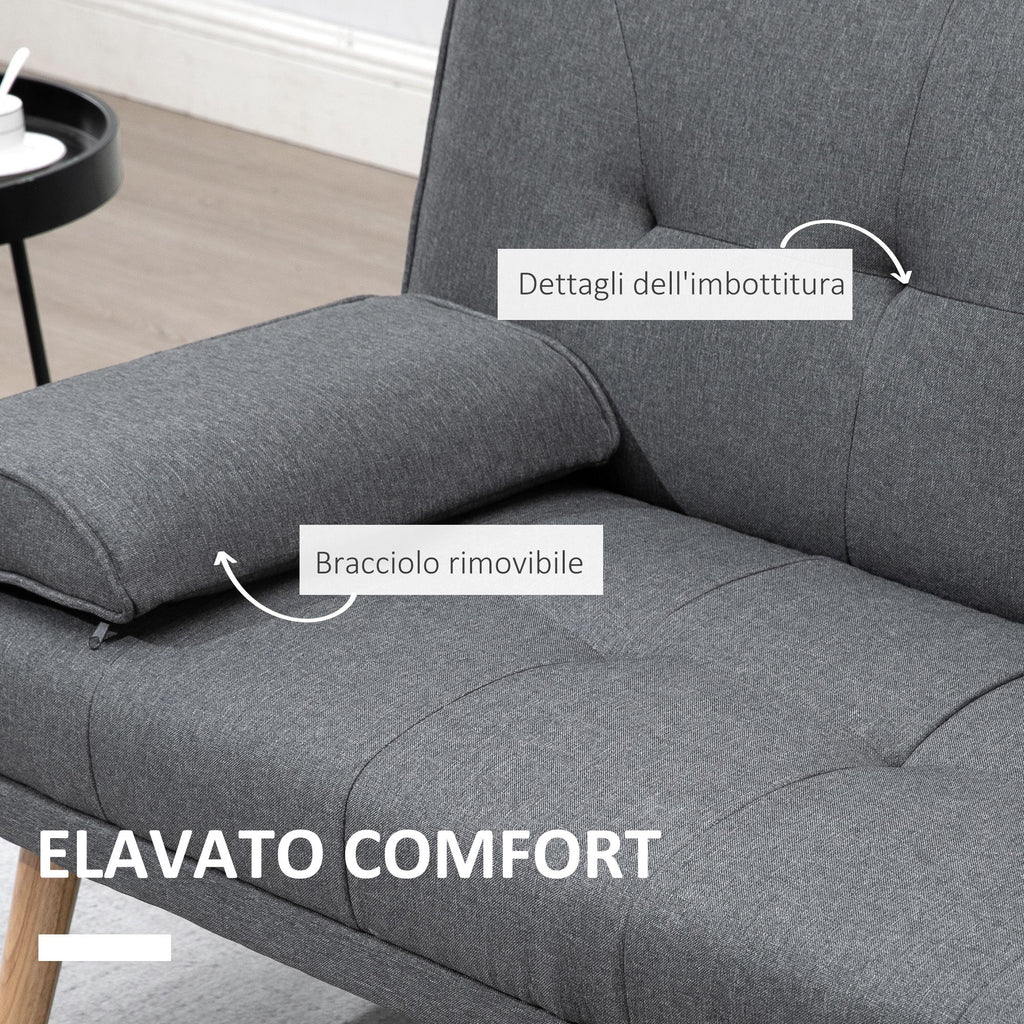 EasyComfort 3-zits slaapbank verstelbaar 181x77x78 cm