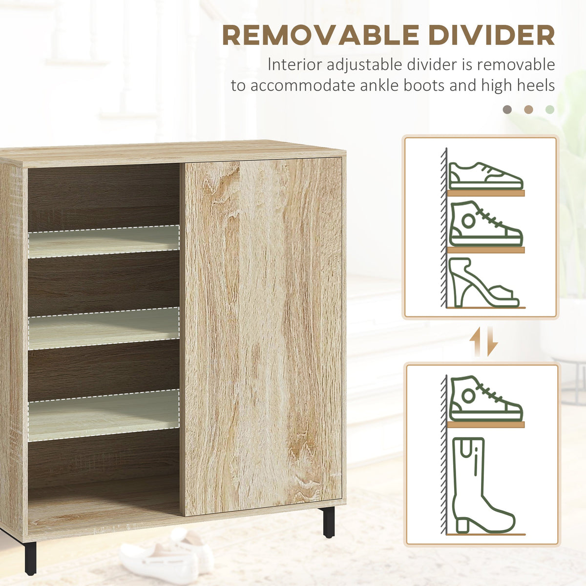 EasyComfort Mobile Scarpiera 4-lagen schoenenkast – 12 paar, 80×40×93 cm