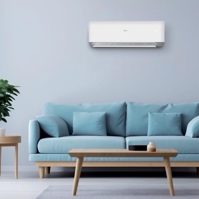 Haier 9+9+12 BTU Tri-split airconditioner R-32 Wi‑Fi (3U55MEEFRA)