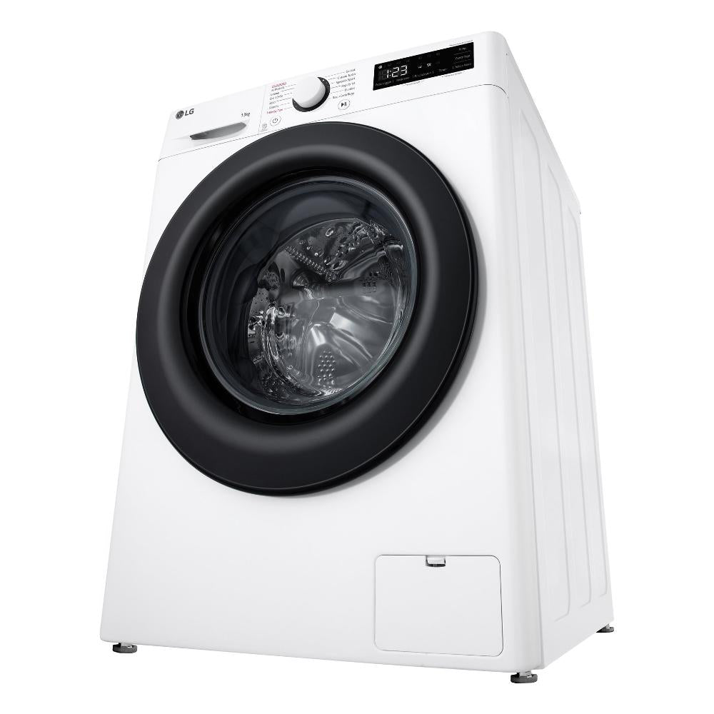 Lavatrice A Carcio Frontale Lg 13 Kg Serie R3 F4R3013NSWB AI DD Classe A -20% 1400 Giri (A85xL60xP61,5) Lavaggio A Vapore Allergy Care Inverter Direct Drive