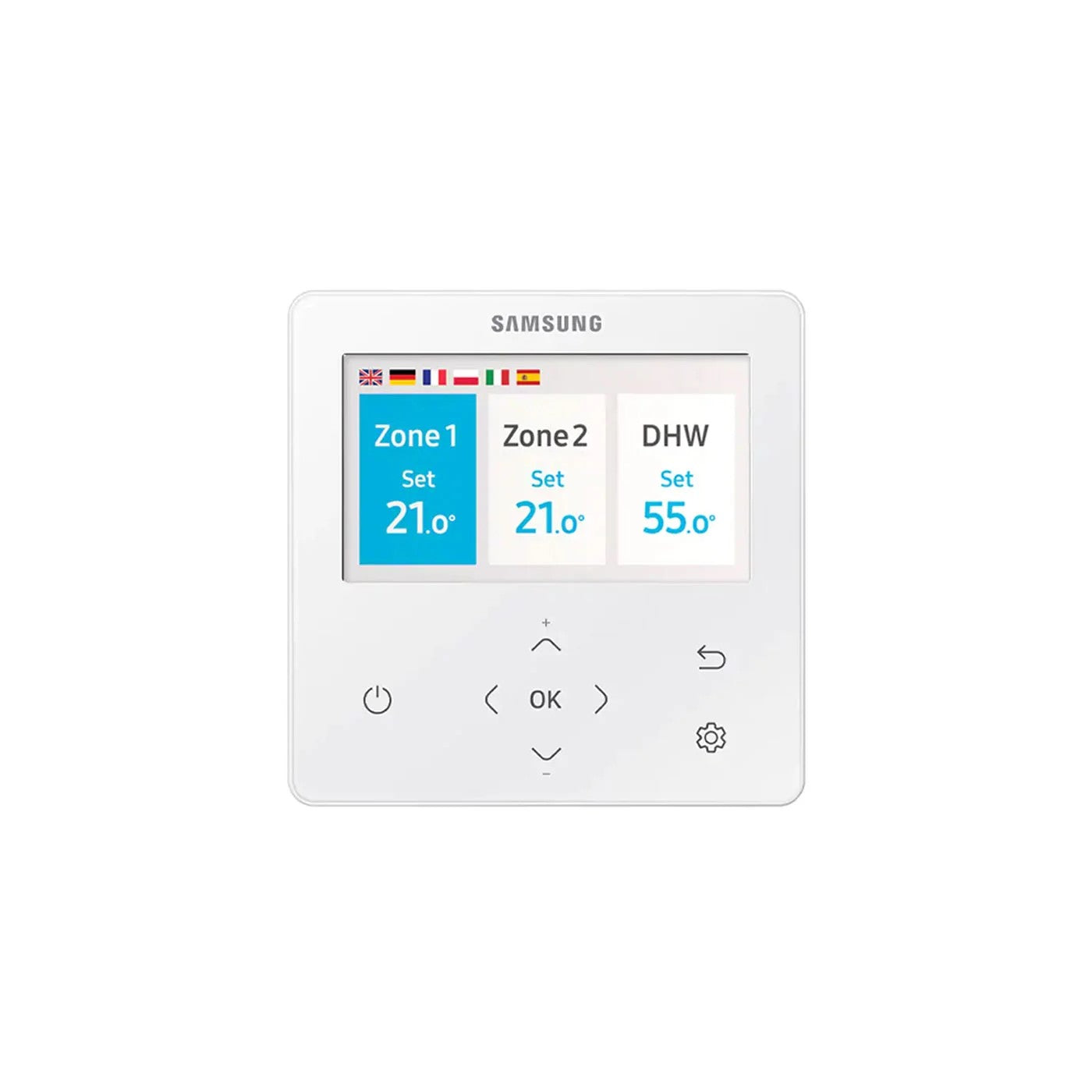 ClimateHub Samsung AE060RXEDEG/EU Split Air-Water Heat Pump + 260 liter AE260RNWSEG/EU Kettle with Control Included