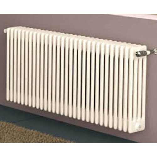 Complete battery Radiator Cordivari Ardesia tubular steel radiator 3 Columns from 3 to 24 elements h 856 mm center distance 800 mm caps and reductions included
