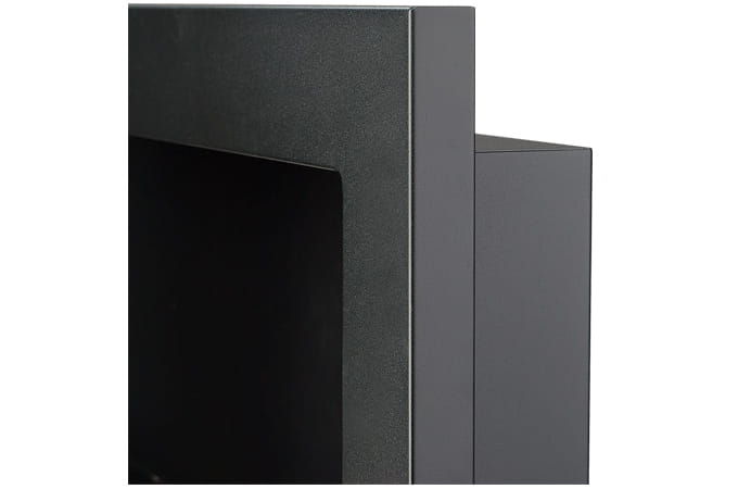 Divina Fire Lucca Black bio-ethanolhaard 2,5 kW wand/inbouw