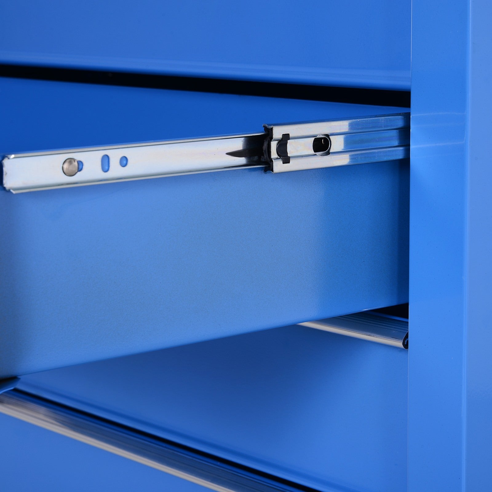 EASYCOMFORT Workshop Trolley with 5 Drawers for Work Tools 67.5x33x77cm