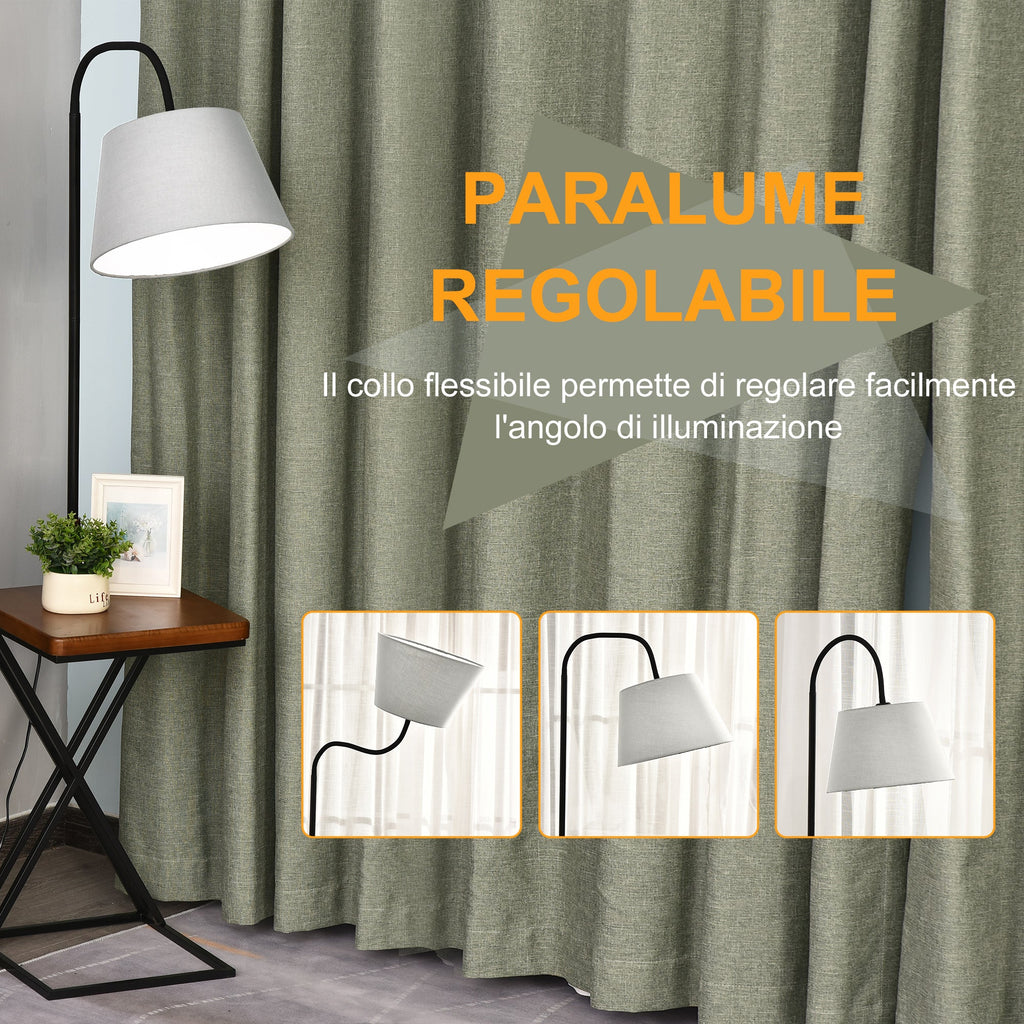 EasyComfort Moderne vloerlamp met tafeltje 36x36x165 cm