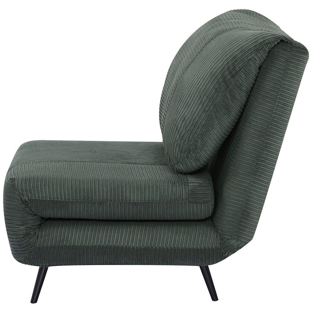 EasyComfort Fauteuilbed 1-persoons, 2-in-1, 3-standen rugleuning