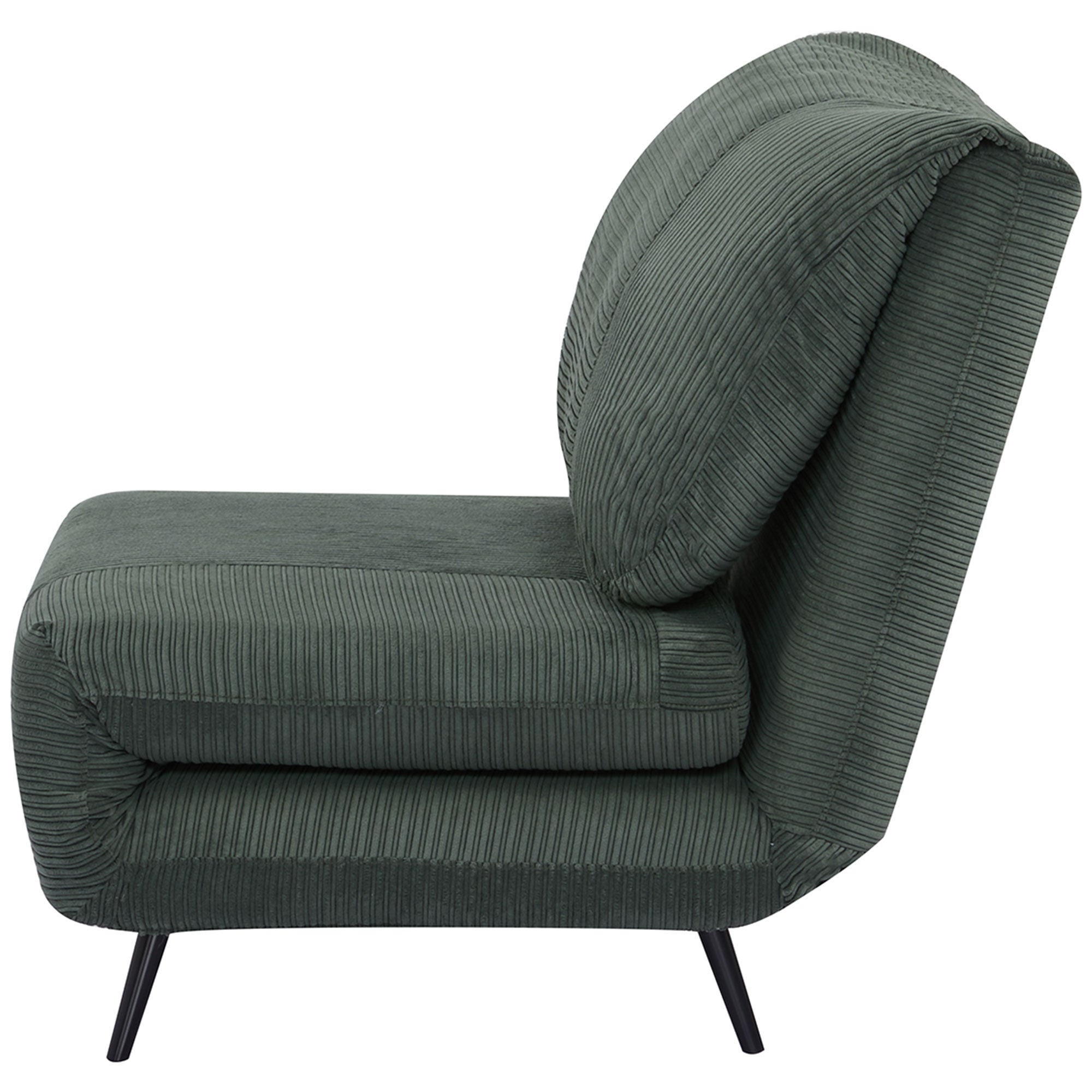 EasyComfort Fauteuilbed 1-persoons, 2-in-1, 3-standen rugleuning