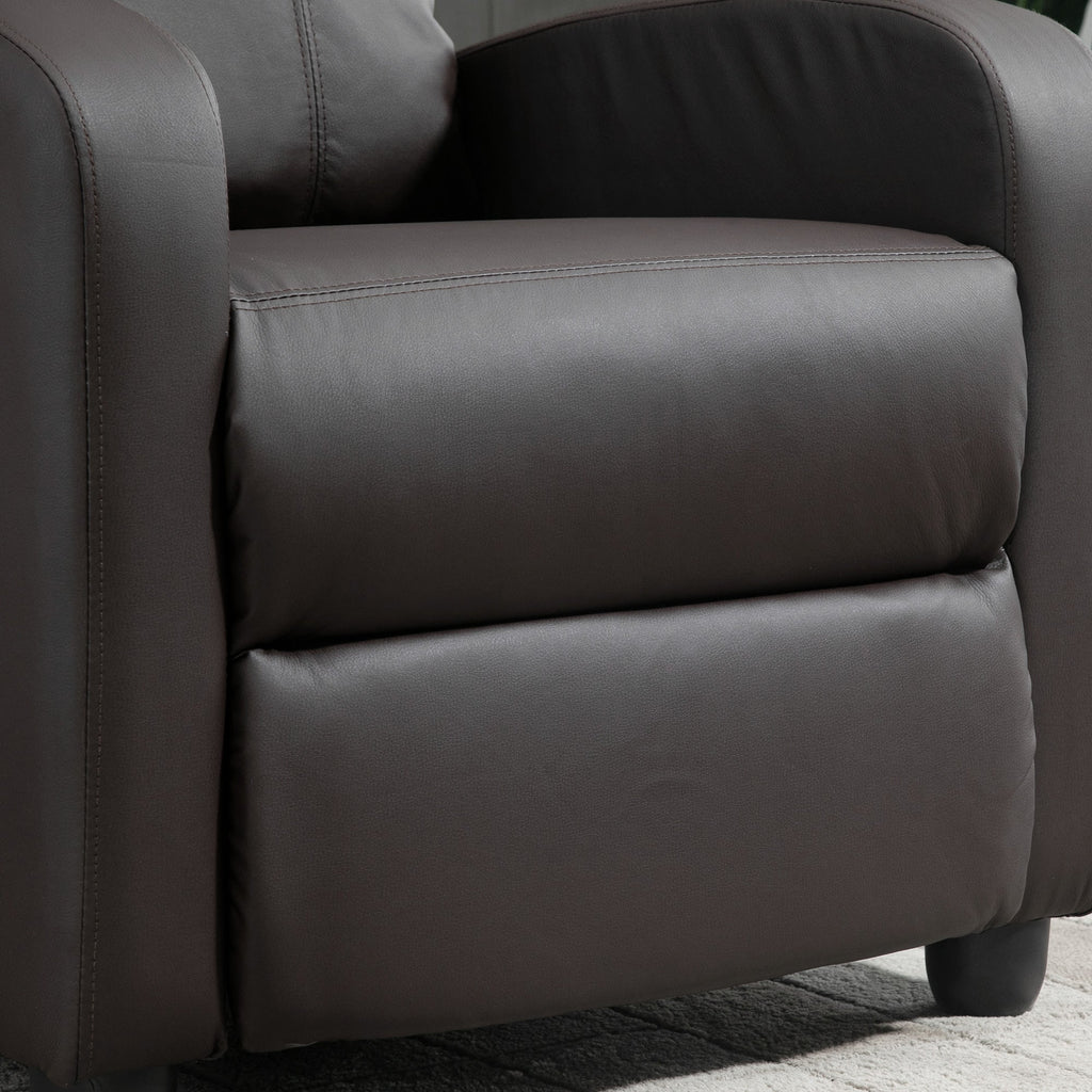 EasyComfort Poltrona Relax Massaggiante — Relaxfauteuil met 8 massagestanden, bruin