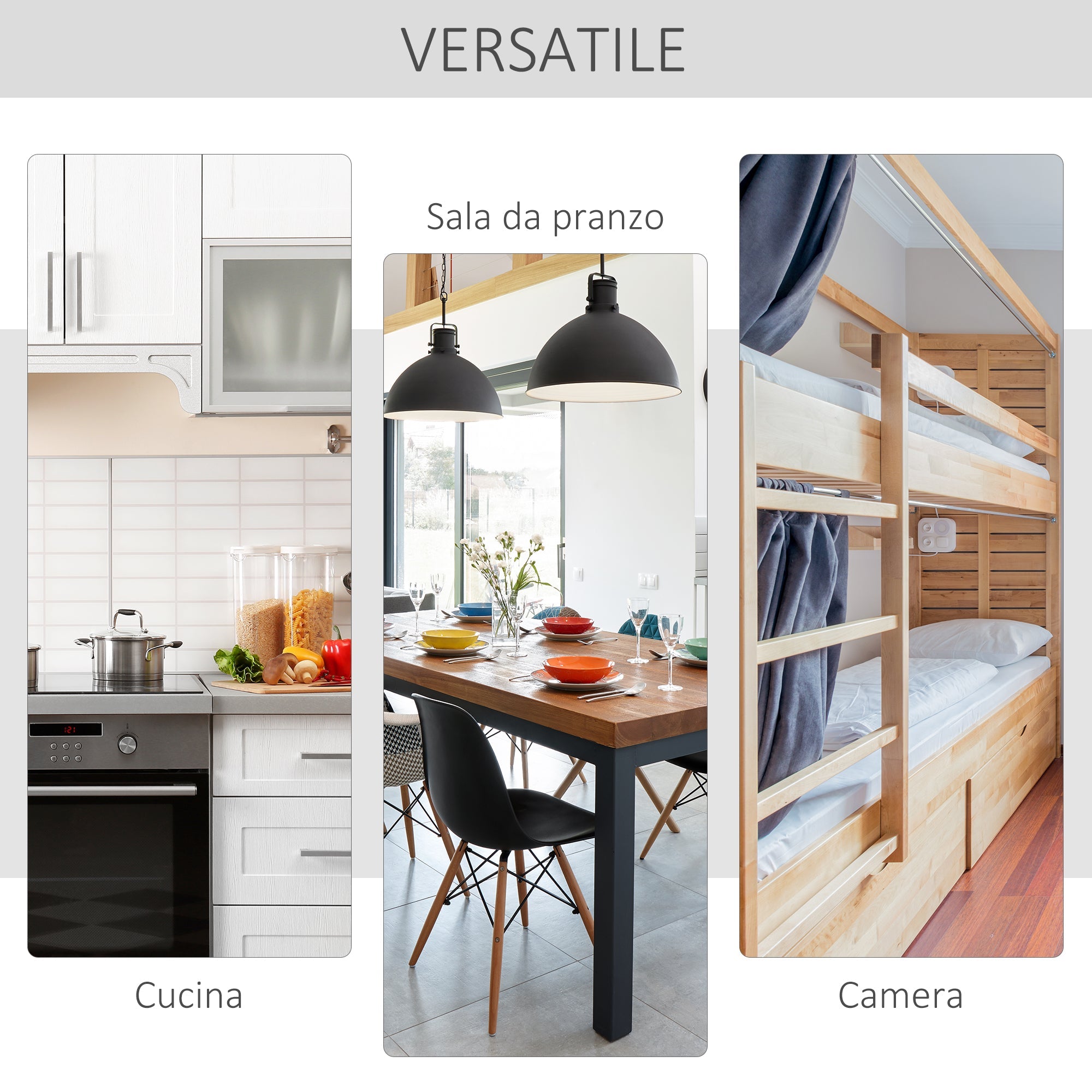 EasyComfort Tavolo Consolle a Ribalta opklapbare tafel 118x80x72 cm